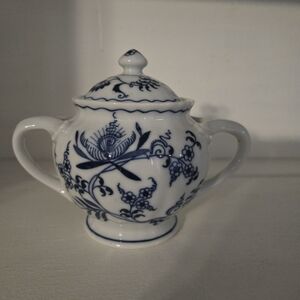 Blue Danube Japan Sugar Bowl And Lid